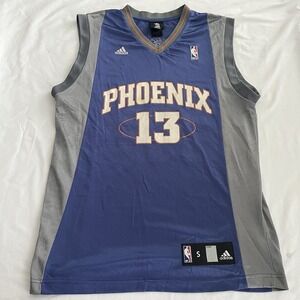 Vintage Steve Nash #13 Adidas Phoenix Suns Purple Jersey Adult Small